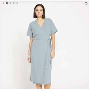 Universal Standard Airy Wrap Dress, Brand New, fits like XL (is a L)